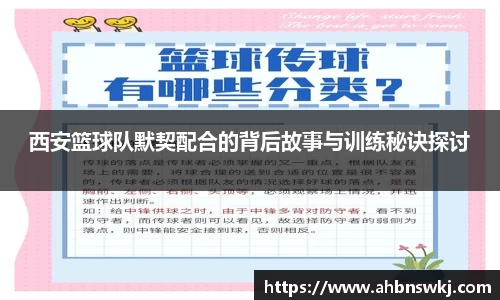 西安篮球队默契配合的背后故事与训练秘诀探讨